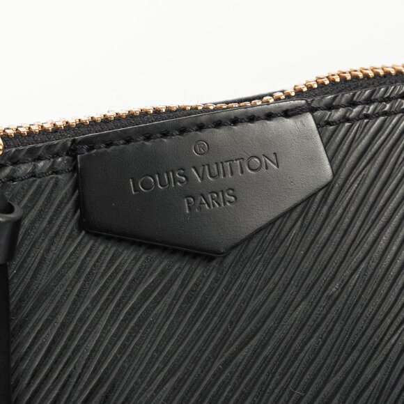 Louis Vuitton Alma Mini Noir Epi Chain-Strap Shoulder Bag - Picture 8 of 12